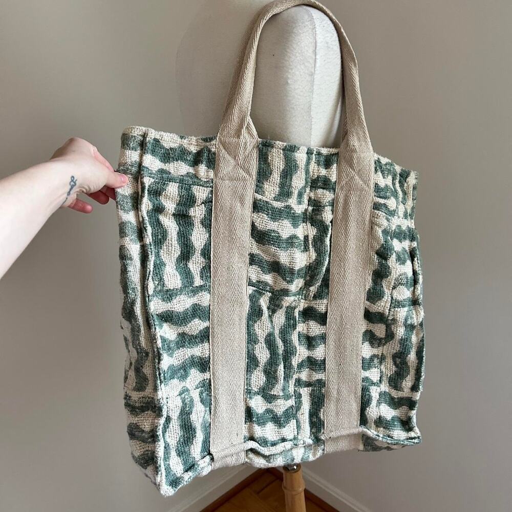 Bohemian beach tote bag